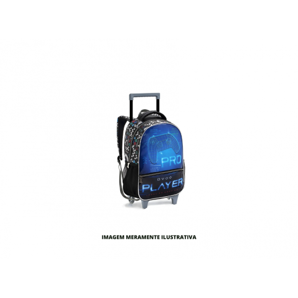 MOCHILA - SEANITE - ESCOLAR DE RODINHAS PLAYER